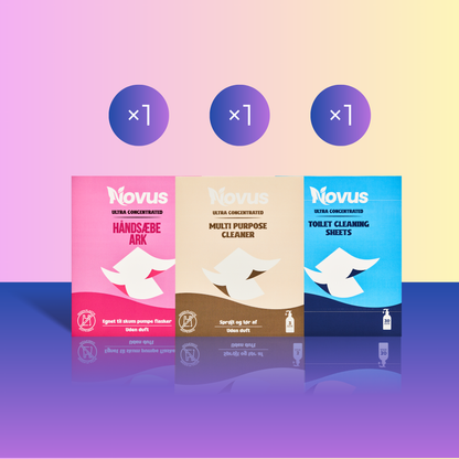 Håndsæbe + Multirengøring + Toiletrens(SPAR 50%)