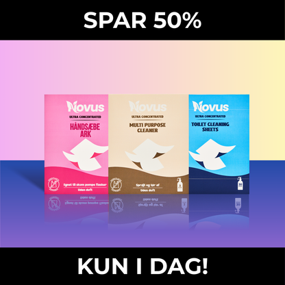 Håndsæbe + Multirengøring + Toiletrens(SPAR 50%)